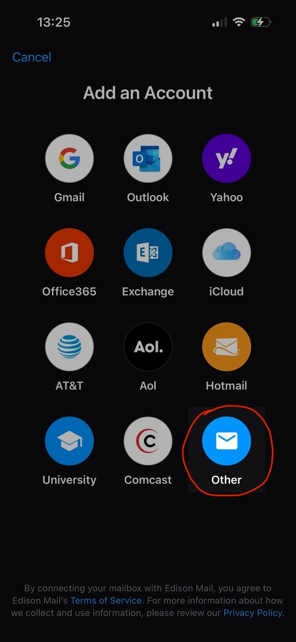 Edison Mail – wybór Other