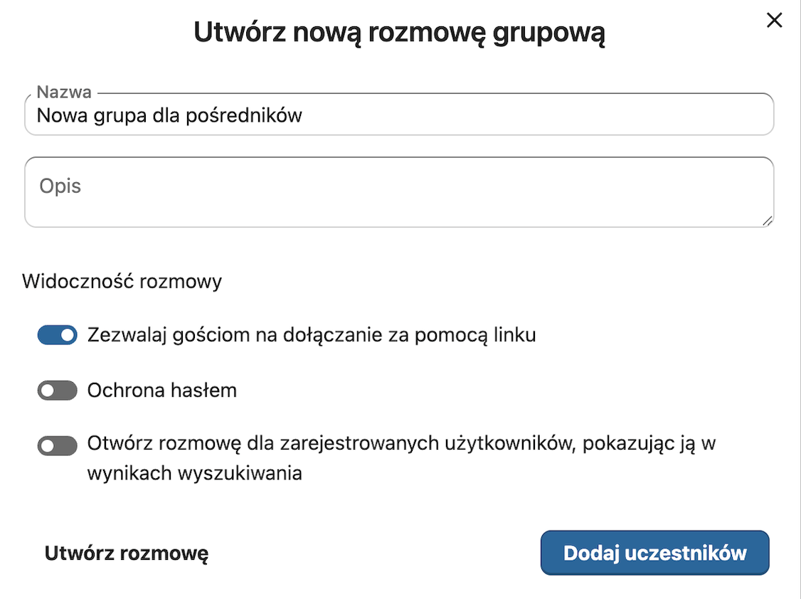 Komunikator najmuje.eu